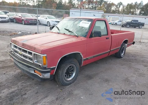 1993 Chevrolet S Truck S10 z USA, uszkodzony, nr VIN 1GCCS14Z9P0166520